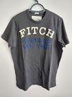 ABERCROMBIE & FITCH   XXL  2XL  GREY   T SHIRT GOOD USED CONDITION