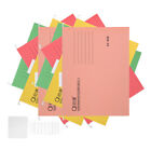 8 Pcs Cartelle Sospese Cartelle Di File Espandibile Decorativi Cartelle Di File