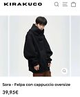 Felpa Oversize Nera Stile Ninja