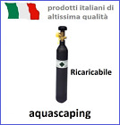 Bombola in acciaio ricaricabile contenuto gr 500 - AQUILI –  CO2 acquario