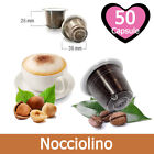 50 Capsule Caffè Nocciolino Kickkick Cialde Compatibili NESPRESSO