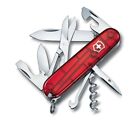 COLTELLINO VICTORINOX CLIMBER RUBY TRASLUCIDO 91MM 14 FUNZ SWISS ARMY KNIFE