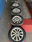 SET 4 CERCHI IN LEGA 18" AUDI Q3 ORIGINALI USATI CON GOMME INVERNALI 235/55 18