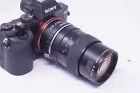 SONY E MOUNT ADAPTED 135MM F2.8 Praktica Carl Zeiss LENS ALL A7 NEX A6000 A5000