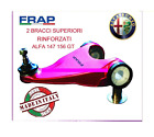 KIT 2 BRACCI OSCILLANTI TRAPEZI SUPERIORI RINFORZATI FRAP ALFA ROMEO 147 156 GT