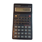 CITIZEN Scientific Calculator SR-135 Hard Case Removable Working Tested