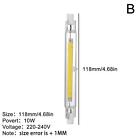 LED R7S Halogen Bulb 10W 78mm 20W 118mm 189MMGlas COB Lampe Dimmbar-Ersetze