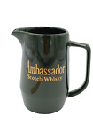 AMBASSADOR WHISKY CARAFFA CERAMICA PUBBLICITARIA , ENGLAND