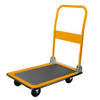 Carrello Portapacchi Portattutto da Trasporto Manico Pieghevole Portata 150 kg