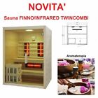 Sauna finno/infrared Twincombi 2/3 persone