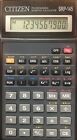 Vintage Working Citizen Programmable Calculator SRP-145 +Hard Case & New battery