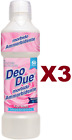 3 PZ DEO DUE MORBIDO AMMORBIDENTE FIORI ROSA 1000ML PROFUMA BIANCHERIA