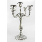 Candelabro in peltro a 5 fuochi