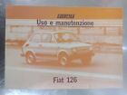 Libretto uso e manutenzione Fiat 126