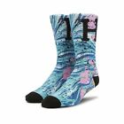 Genuine HUF Drip Digital Socks - Pacific Blue