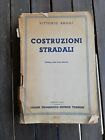 Libro Di Ingegneria Costruzioni Stradali Antico