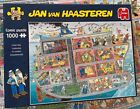 Jan Van Haasteren 1000 piece jigsaw Puzzle - Cruise Ship - Complete