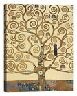 QUADRO Gustav Klimt ALBERO DELLA VITA Stampa su tela Canvas effetto dipinto