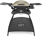 Weber Q2000 Gas BBQ with Stand (53010374) Gas Barbecue Titanium NEW RRP £440