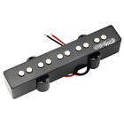 Wilkinson M Black Variable Gauss Ceramic Bridge Pickup For 5 String Jazz Bass JB