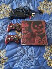 xbox 360 limited edition con skin Gears Of War 3 + 2 giochi con la stessa skin