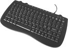 TASTIERA MULTIMEDIALE ERGONOMICA ULTRA SOTTILE IMPERMEABILE KEYBOARD USB