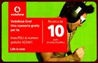 SCHEDA RICARICA VODAFONE VODAFONE LIVE! 31.12.2014