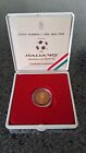 Medaglia Oro Commemorativa Italia  90, mm 16, gr 4