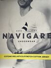 Maglia T-Shirt NAVIGARE 571 in Cotone Bielastico Mezza Manica Scollo V