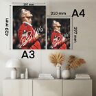 CRISTIANO RONALDO CR7 Autografo MANCHESTER UNITED ARTWORK CORNICE COLLEZIONE