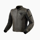 Giacca moto Invernale Sfoderabile Pelle Revit Parallax Black Olive TAGLIA 54