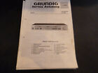 Original Service Manual Schaltplan Grundig V 7000