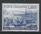 Italia 1960 - 100° Spedizione dei Mille 60 lire Nuovo**