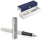 Waterman Allure Deluxe Penna Stilografica Bianco con Incisione