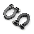 Trailer Hook Bumper D-Rings Aluminum Alloy LY80 RC Car Accessory for TRX SCX10