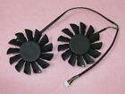 Pair Fans Cooler Fan For MSI GTX 660 670 680 R7850 R7870 PLD08010S12HH 75mm