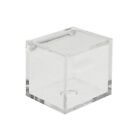 25X Scatola plexiglass portaconfetti 6x6x6 cm BOMBONIERA 0XB2