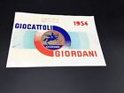 GIOCATTOLI GIORDANI CATALOGO 1954 COMPLETO BICI MACCHININE A PEDALI CARROZZINE