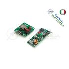 2 Moduli RF 433 Mhz Trasmettitore Ricevitore Arduino Pic