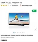 tv philips smart 47pfl4007h/12