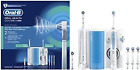 Oral-B Pro 900 + Oxyjet - Kit Spazzolino Elettrico Ricaricabile Con Idropulsore