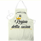 Grembiule personalizzato con nome la regina della cucina