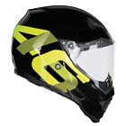 VALENTINO ROSSI AGV AX8 NAKED VR46 LTD MOTO X ENDURO COLLECTOR VALE 60 LARGE ACU