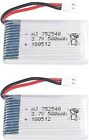 2 Pezzi Batterie 3.7V 500mAh Lipo per RC Syma X5 X5C X5SC X5SW, Cheerson CX-30W