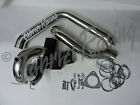 TUBI INOX  INTERCOOLER  ALFA 147 /GT  1.9  JTD + DOWNPIPE CON MANICOTTI SILICON