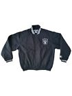 Vintage Men s NFL Oakland Raiders Starter Jacket 90s Varsity Black Quilt Coat XL