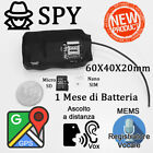 Localizzatore GPS E microspia ambientale nascosta GSM spy BATTERIA 1 MESE