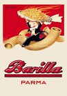 PASTA BARILLA PUBBLICITA  VINTAGE ANNI  50 poster 70 x 50 xm