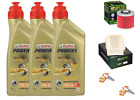 KIT/TAGLIANDO YAMAHA XV VIRAGO 750 1992 1996 CASTROL 15W50 F. OLIO ARIA CANDELE