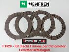 F1528 - KIT DISCHI FRIZIONE Guarniti "NewFren" per MALAGUTI Grizzly 50 dal 1987